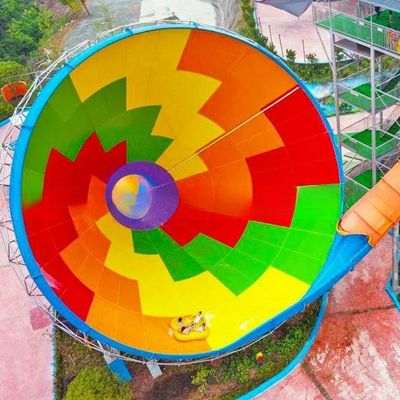 quality Big Water Amusement Park Fiberglass Speaker Water Slide for Adult factory