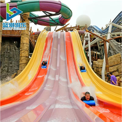 Thiết bị công viên nước giải trí thương mại Toboggan Fiberglass Water Park Slides