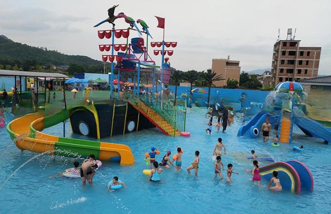 OEM ODM Kids Water Amusement Park Equipment With Swimming Pool 1