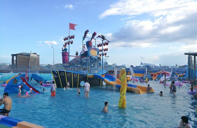Humanization Design Water Park Playground Equipment Water Park Instrument Customized 0