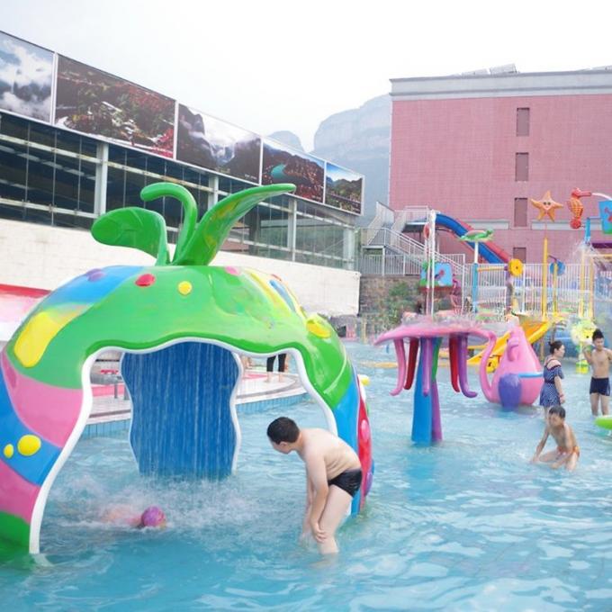 Safe Children Water Amusement Park Equipment With Plastic Foam Colourful 1