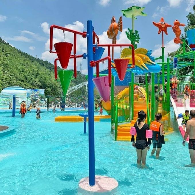 Wonderful Design Commercial Water Play Equipment Water Park Machine Artistic 3