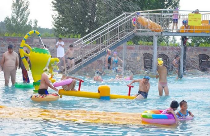 Customizable Water Amusement Park Equipment Environmental Friendly 2
