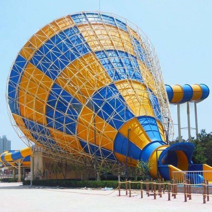 Big Water Amusement Park Fiberglass Speaker Water Slide for Adult 1