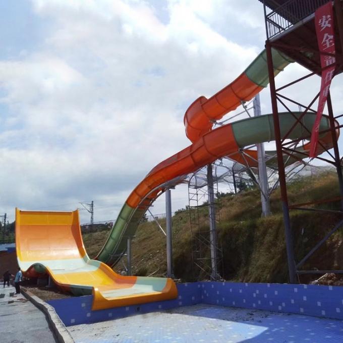 Stylish Water Park Rafting Boomerango Water Slide Two Person Water Slide 0