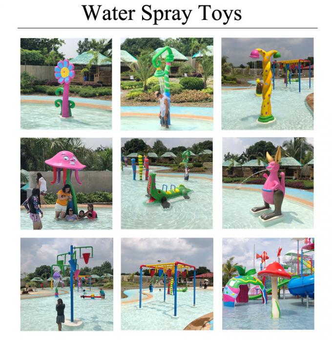 Stylish Water Park Rafting Boomerango Water Slide Two Person Water Slide 11