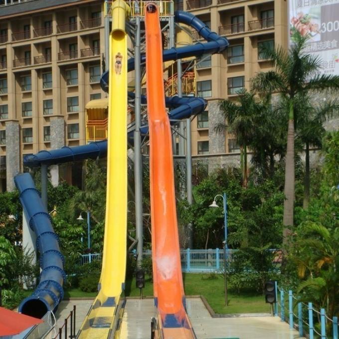 Funny Entertainment Insane Water Slides For Aqua Park Thrilling Artistic Design 1