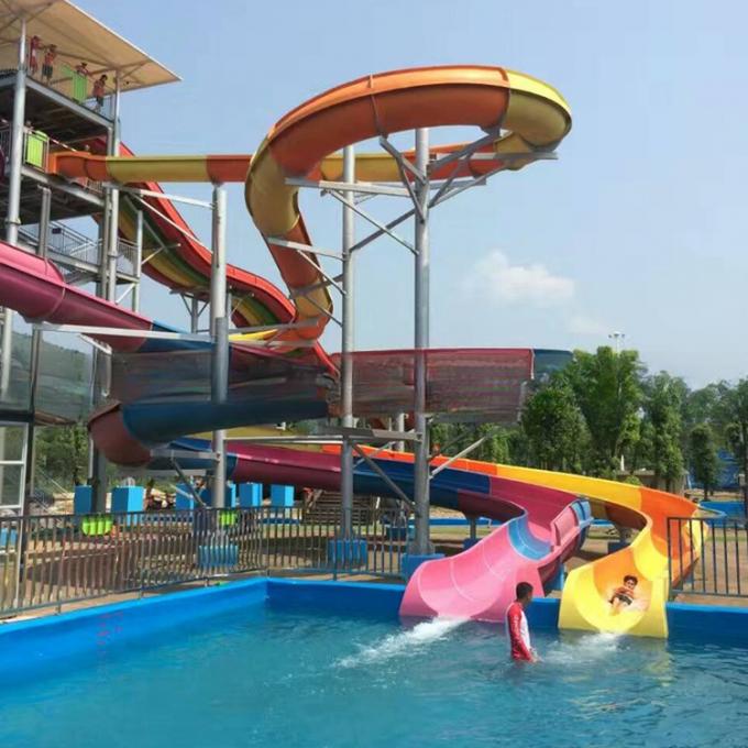Aqua Park Water Slide Rafting Water Slide For Teenagers Oxidation Resistant 0