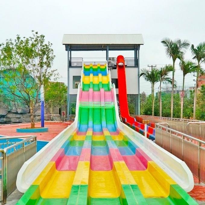 0.65m Inner Width Rainbow Water Slide Easy To Install And Maintain 1