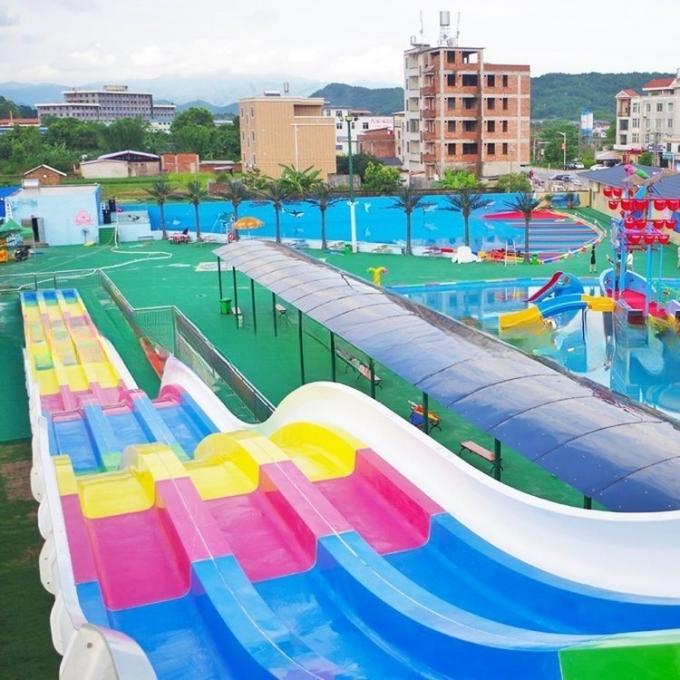 OEM ODM Swimming Pool Rainbow Water Slide Adult Size Water Slide 1