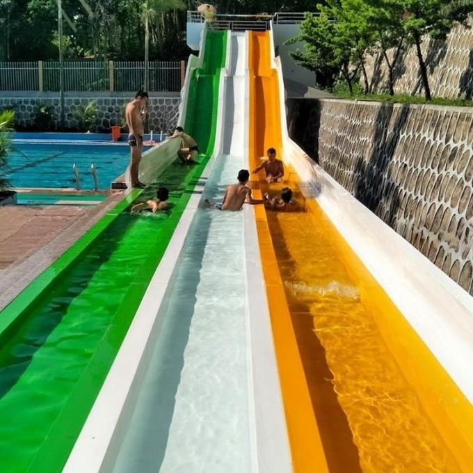 OEM ODM Swimming Pool Rainbow Water Slide Adult Size Water Slide 0