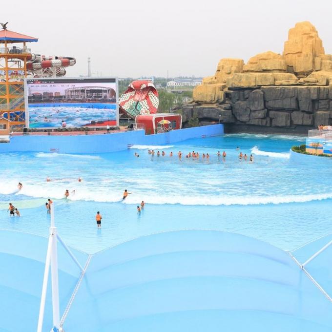Artificial Tsunami Wave Pool Machine Vacuuming Summer Waves Pool For Park 1