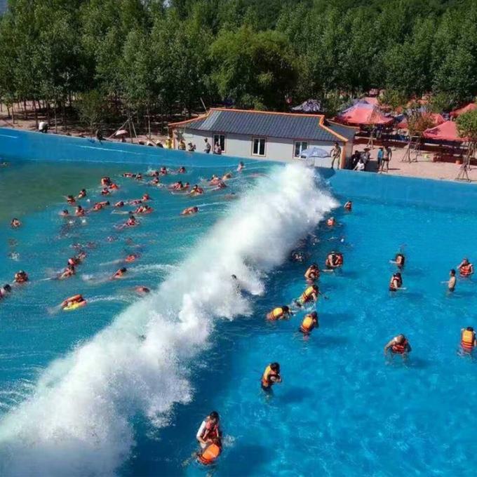 Artificial Tsunami Wave Pool Machine Vacuuming Summer Waves Pool For Park 3