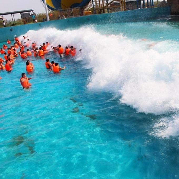 3-5mins Per Time Man Made Tsunami Wave Pool System For Water Park 2