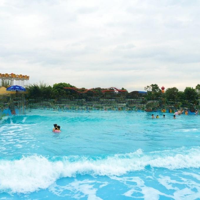 Amusement Theme Swim Wave Pool Water Park Swimming Pool Weather Resistance 3