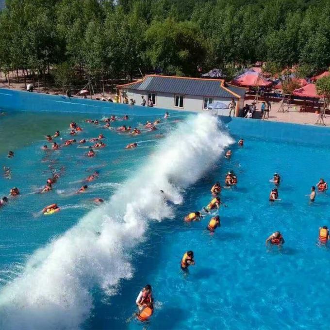 Artificial Tsunami Wave Pool Generator Customized Aqua Park Equipment 1