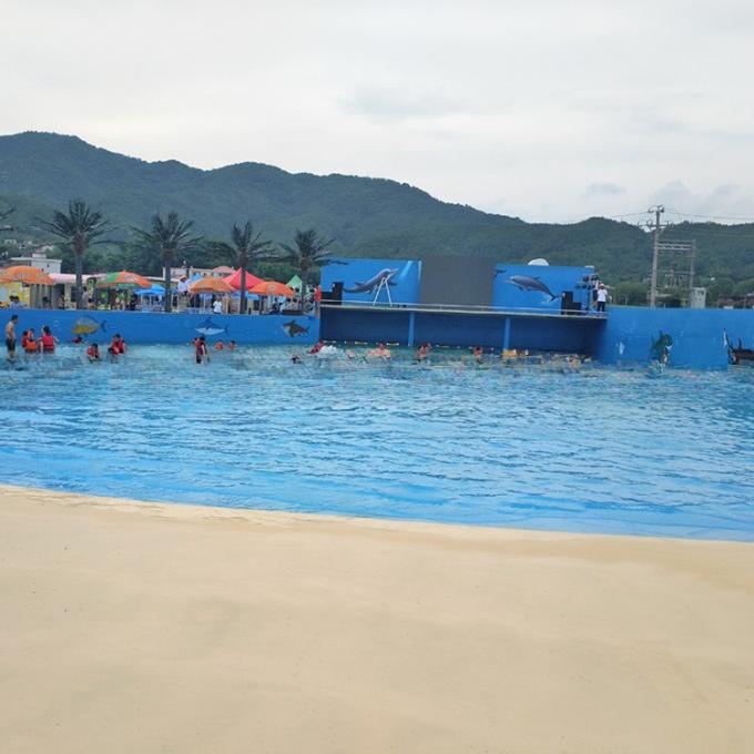 ISO9001 0.3-1.2m Height Big Surf Wave Pool Water Park Long Working Life 1