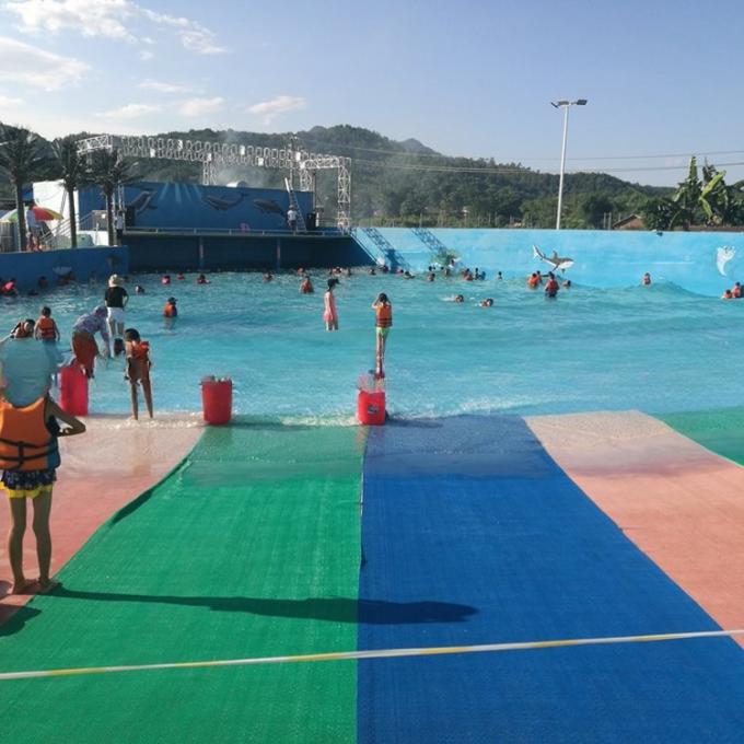 ISO9001 0.3-1.2m Height Big Surf Wave Pool Water Park Long Working Life 0