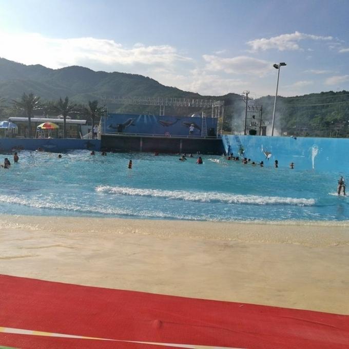 OEM Air Operated Outdoor Wave Pool Machine High Performance 2