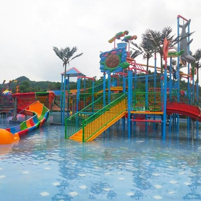 High Strength Indoor Aqua Playground For Amusement Park Wear Resistance 3