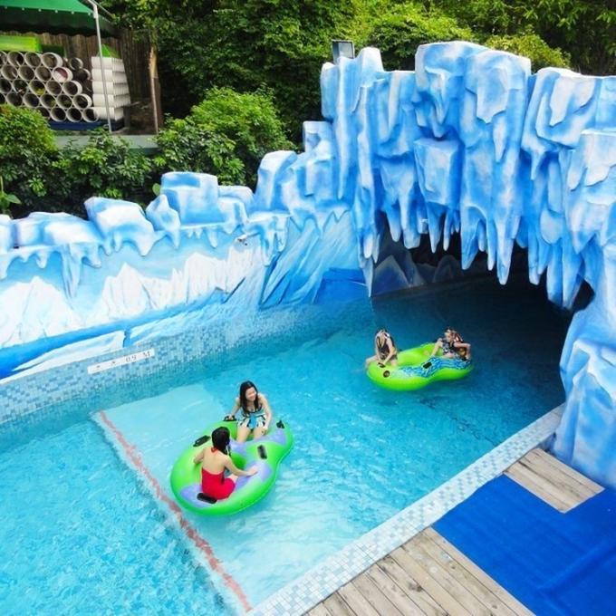 Sturdy Fiberglass Extreme Lazy River For Resort Water Theme Park 2