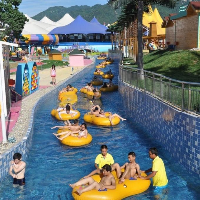 128.5KW Power Extreme Prefabricated Lazy River For Aquatic Park 2