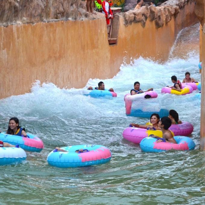 Environmental Friendly  Extreme Lazy River Equipment For Amusement Park 1