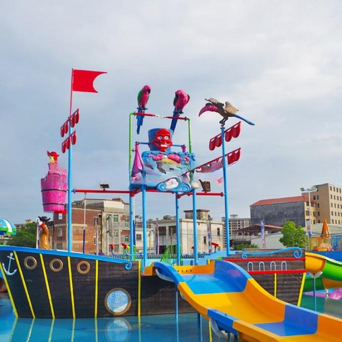 Anti UV Adventure Indoor Aqua Playground Water Amusement Park Equipment 0
