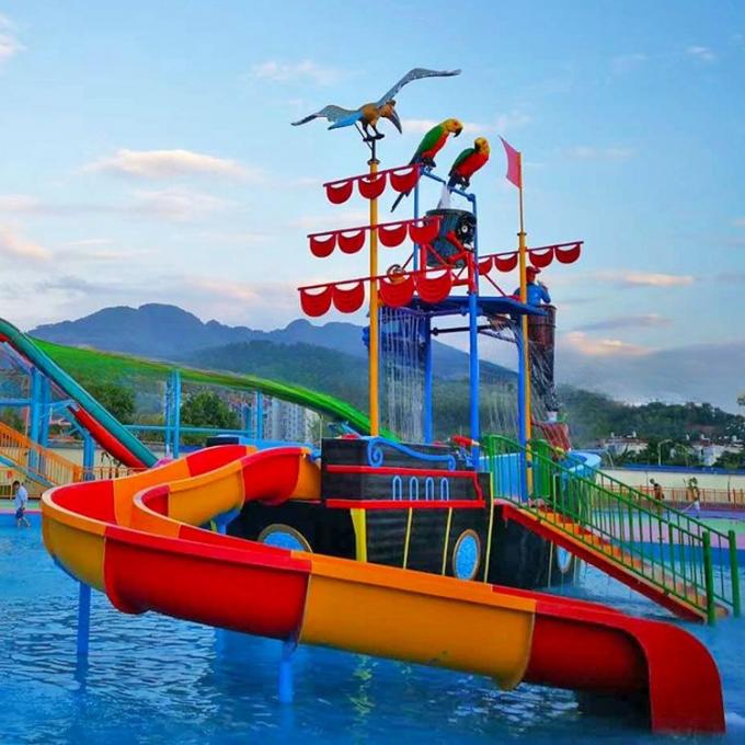 Anti UV Adventure Indoor Aqua Playground Water Amusement Park Equipment 3