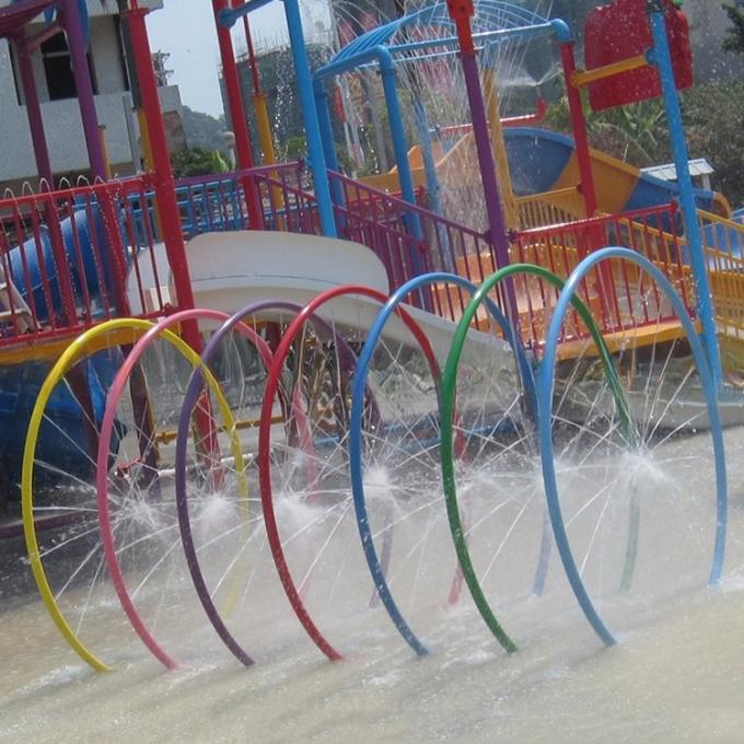 Customization Water Park Playground Fiberglass Water Splash  Park 0
