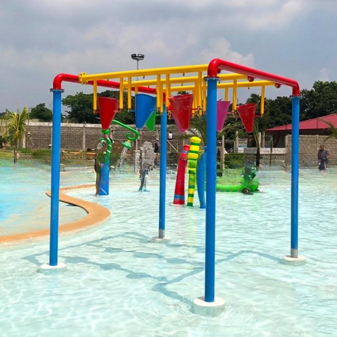 Environmental Friendly Water Bucket Water Park For Kids Playground 2