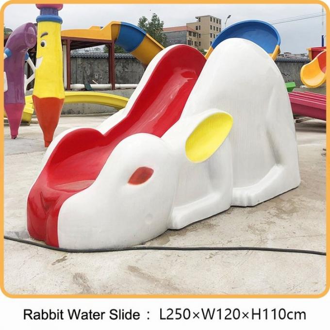 Éclaboussure de petit toboggan à eau pour le parc de piscine 1