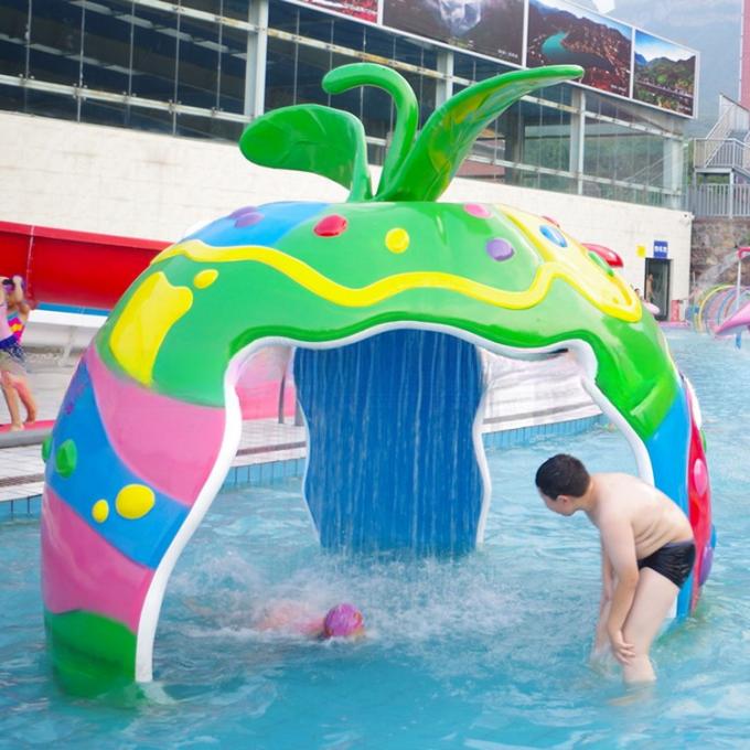Colourful Design Water Park Buckets Water Spray Park Weather Resistance 1