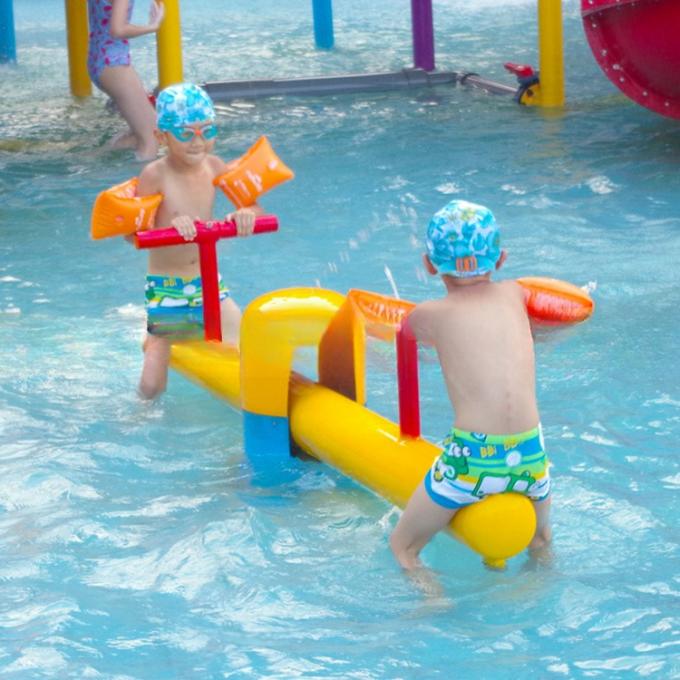 Colourful Design Water Park Buckets Water Spray Park Weather Resistance 2