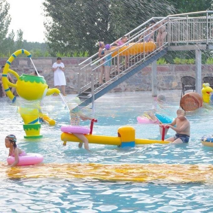 Colourful Design Funny Water Park Water Gun Easy Installation 1