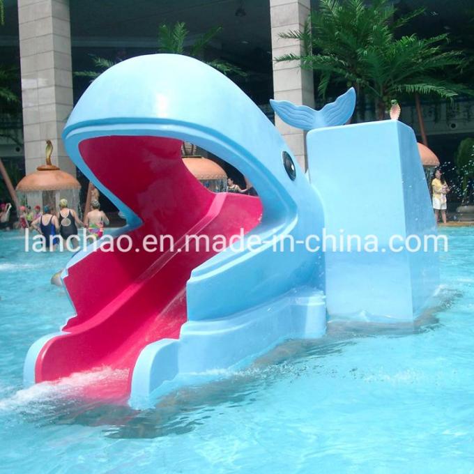 Fade Resistant Swimming Pool Water Slide Children Water Park Slide 1