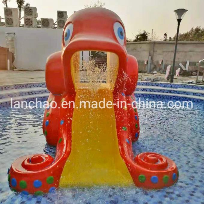 Fade Resistant Swimming Pool Water Slide Children Water Park Slide 2